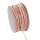 Makramee Schnur Jute hellrosa 50 m x 2mm 1 Rolle für Metallringe