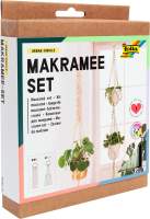 Makramee Set URBAND JUNGLE für zwei Blumenampeln zum Knüpfen