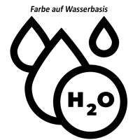 Allzweckfarbe braun 300ml Primo Acrylfarbe Wasserbasis