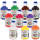 Allzweckfarben Set 10 Flaschen je 300ml Primo Acrylfarbe Wasserbasis