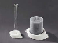 Gießform Reagenzglashalter und Kerzenhaltern