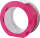 Laternenrohlinge pink rund Ø 22 x 10 cm | 5 Stück zum Stecken 400g/m²