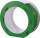 Laternenrohlinge grün rund Ø 22 x 10 cm | 5 Stück zum Stecken 400g/m²