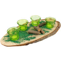 Adventskranz Bastelset ca. 32-40 cm lang mit...