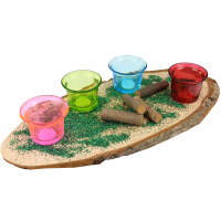 Adventskranz Bastelset ca. 32-40 cm lang mit...