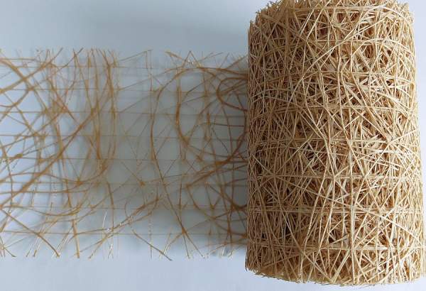 Sisal Tischband sand 17 cm x 15m, 1 Rolle