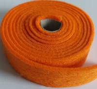 Filzband orange 1,5 mx2cm, 3 mm stark, 1 Rolle