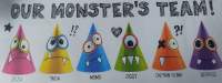 Partyhut Monster  6 Hüte