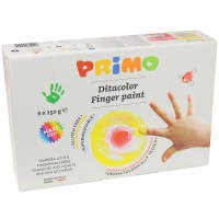 XXL Fingermalfarben Set 6 x 250g dermatologisch getestet...