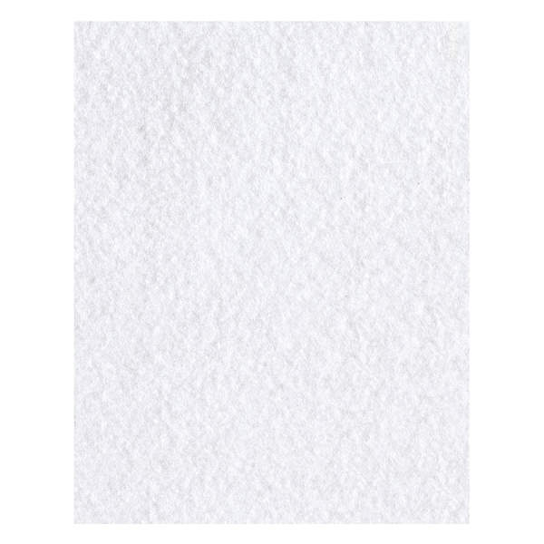 Bastelfilz stark in weiß, 30 x 45 cm, 1 Bogen, 3,5 mm stark