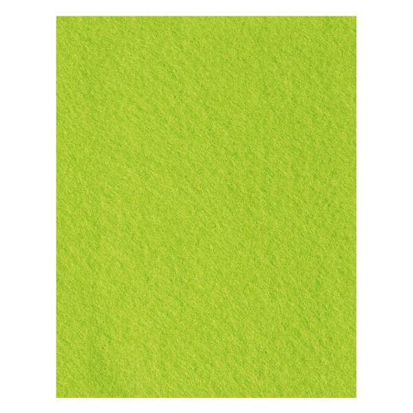 Bastelfilz stark in hellgrün, 30 x 45 cm, 1 Bogen, 3,5 mm