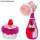 Bastelfilz Ton in Ton Mix rot - 10 Blatt, 20 x 30 cm Filz Set