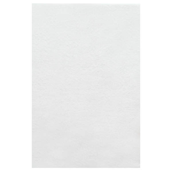 Filzbogen weiß, 20 x 30 cm, 1,5 mm, 150 g m², 10 Bögen