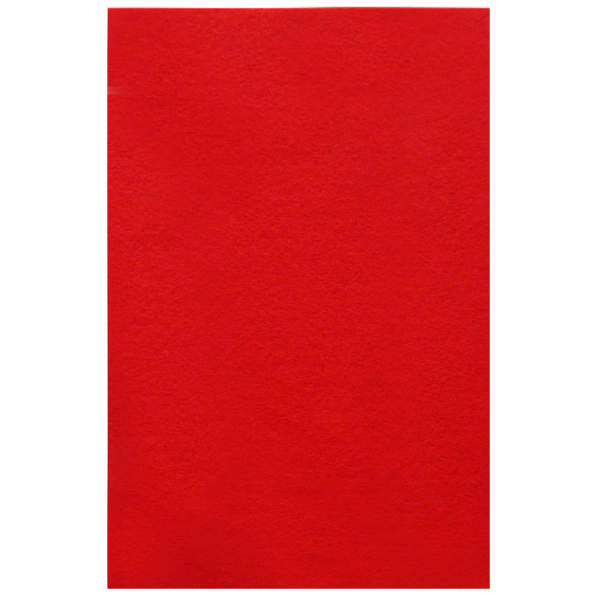 Filzbogen hochrot, 20 x 30 cm, 1,5 mm, 150 g m², 10 Bögen
