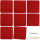 trendmarkt24 Filzuntersetzer rot Glasuntersetzer Set eckig 8 Stück 10x10x0,5 cm