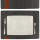trendmarkt24 Filzuntersetzer dunkelgrau Set eckig 5 Stück 45x33x0,5 cm Tischset