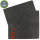 trendmarkt24 Filzuntersetzer dunkelgrau Set eckig 5 Stück 45x33x0,5 cm Tischset