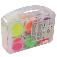 Fingermalfarben Neon-Set 6 x 100g dermatologisch getestet...