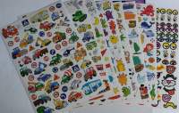 Sticker Großpackung mi 8 Blättern, Autos u.a.