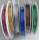 Satinband 6mm Set bunt 6 Rollen  je 6mm breit 25m lang Doppelsatinbänder