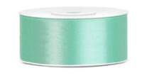 Satinband mint Rolle 25mm breit, 25m lang #1