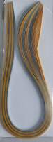 Quilling Streifen gold silber, 3mm x 48cm, 100...