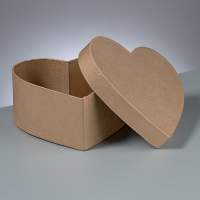 Pappbox Herz, M 12 x 5,5 cm
