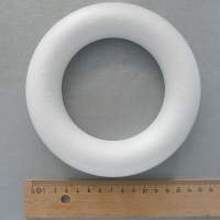 Styroporring 15 cm, 3 Stück