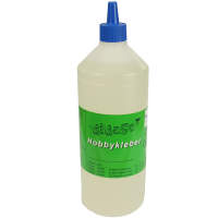 HobbyKleber 1 Liter Flasche Klebstoff für Vieles