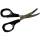 Stoffschere gebogen SC-5013ca. 12 cm lang, Griff schwarz