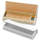 Stiftebox aus Pappe weiß, 19 x 6,8 x 2,3 cm 1 Stück, günstige Staffelpreise
