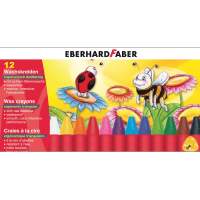 Wachskreiden 12er Etui Eberhard Faber