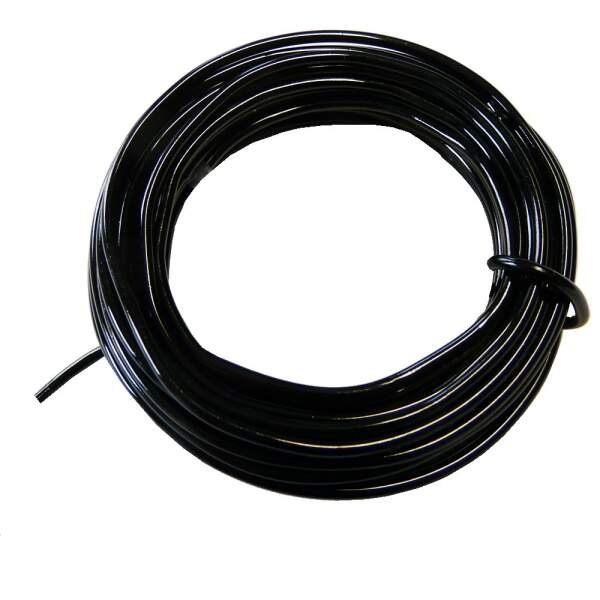 Aludraht schwarz, 2 mm x 5 m