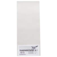 Laternenzuschnitt transparent 25 Stück, 22 x 51 cm