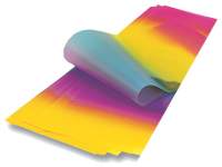 Laternenzuschnitt Regenbogen, ca. 22x51 cm, 25er Pack, 115 g/m²