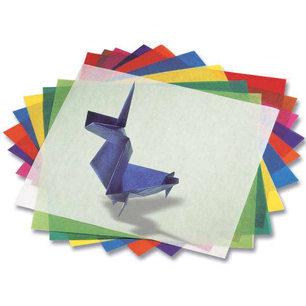 Transparentpapier-Faltblätter 10 x 10 cm, 500 Blatt, 42 g m²