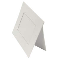 Bilderrahmen aus Karton weiss 1 Stück Rahmengröße ca. 17x22 cm Bildgröße ca. 10x15 cm günstiger Staffelpreis