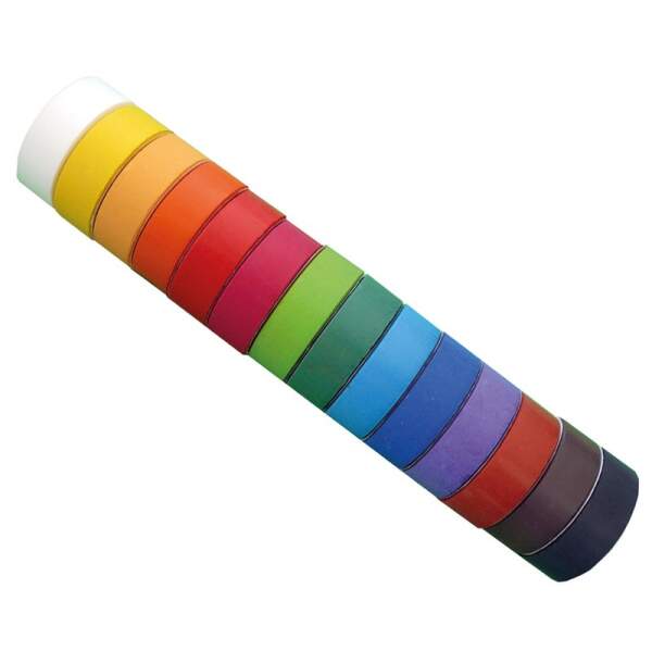 Tempera Blöcke,Temperafarbe ein Set mit 14 Stück 55 mm Wasserfarbe