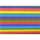 Regenbogen Wellpappe 10er Pack, 50 x70 cm