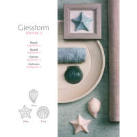 Gießform Muscheln Maritim für Seife 1 Form zum...