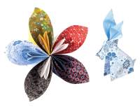 Faltblätter Ornamental, 10x10 cm, 80g/m²