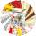 Motivblock Party, 30 Blatt sortiert, 24 x 34 cm, 115/130/270 gm² Bastelpapier Motivpapier