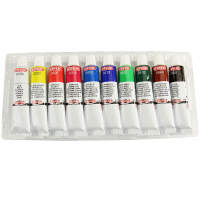 Acrylfarben Set 10 Farbtöne a 16 ml Malfarbe...