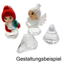 Acrylperle große Tropfenformje ca. 3,5cm...