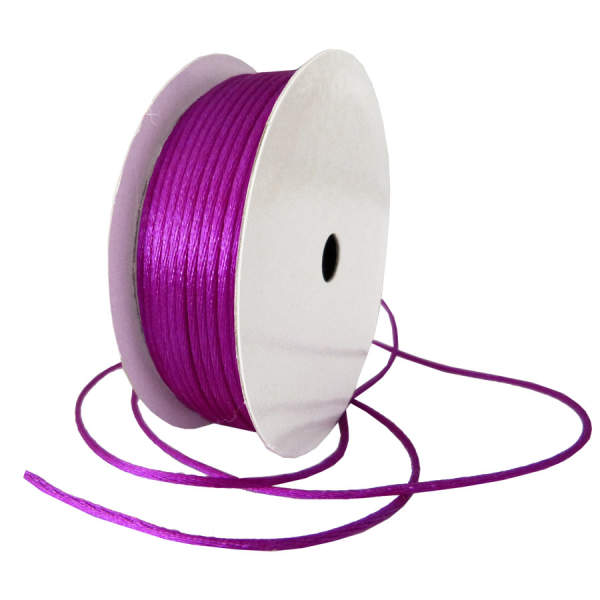 Kordel eosin Satinkordel 2 mm x 10 m aus Satin