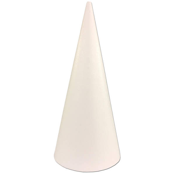 Styroporkegel rund ca. 40 cm hoch