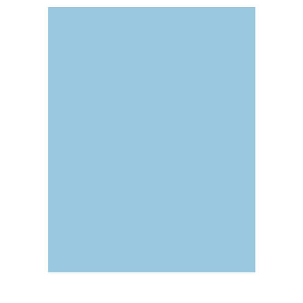 Fotokarton himmelblau 50 Blatt 300g/m² A4 | 21 x 29,7 cm