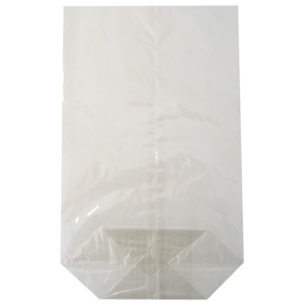 Zellglasbeutel ohne Druck 10 Stück, 18 x 30 cm Bio Beutel mit Standboden
