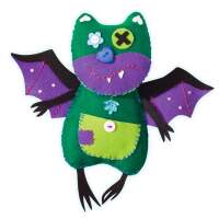 Monsterpuppe Batty Bastelset
