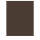 Tonpapier dunkelbraun 100 Blatt, DIN A4, 130g/m² Tonzeichenpapier